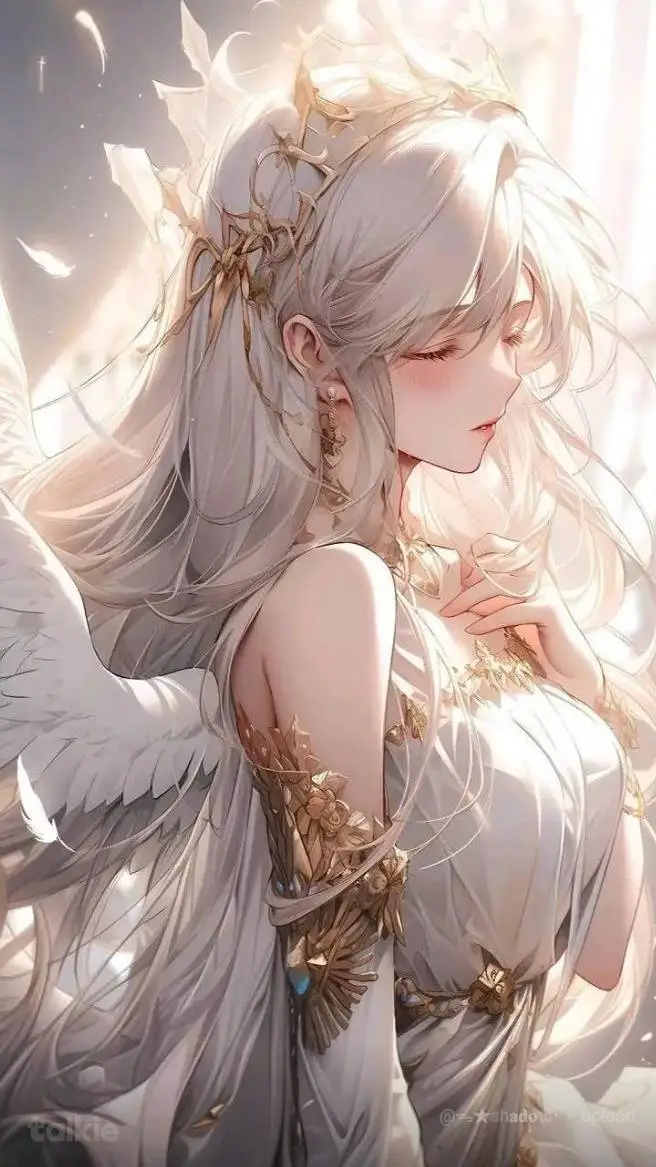 ai character: queen of angels background