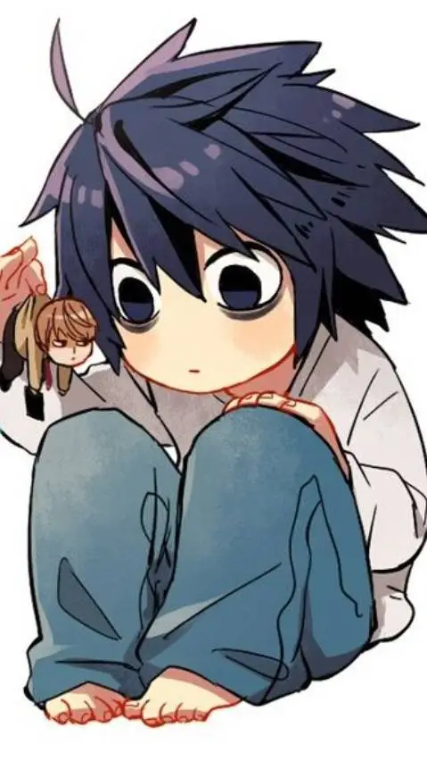 ai character: L. Lawliet/Ryuzaki background