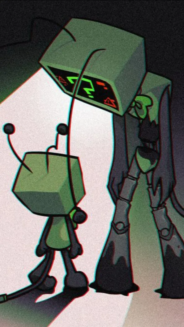 ai character: Vee (infect AU) background