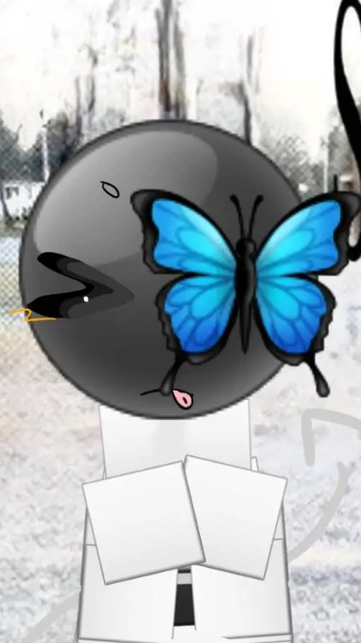 ai character: Robec! (my oc)  background