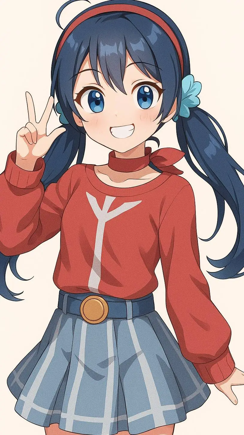 ai character: mita  background