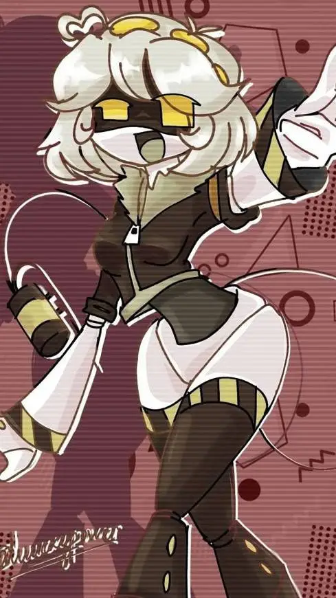 ai character: V a invasora  background