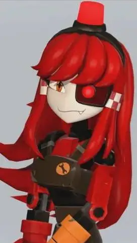 ai character: Mimi sentry  background