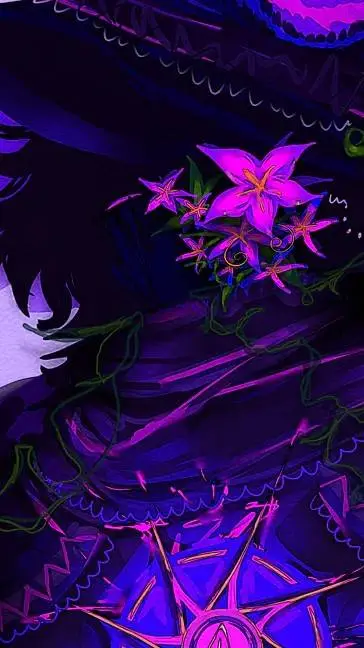 ai character: Azure background