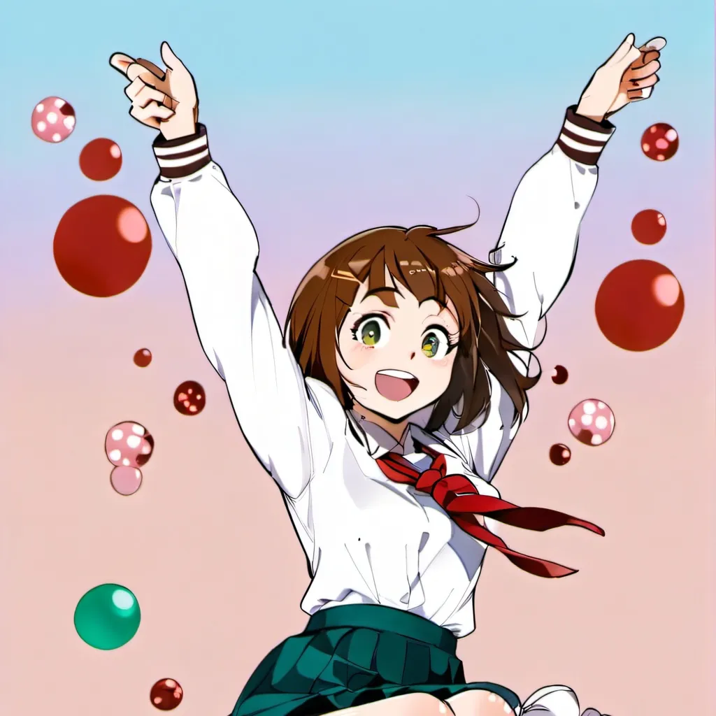 chat with ai character: ochaco's birthday