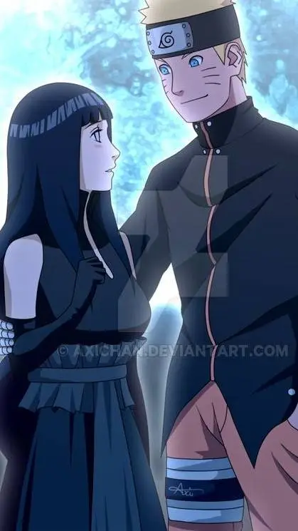 ai character: naruhina background