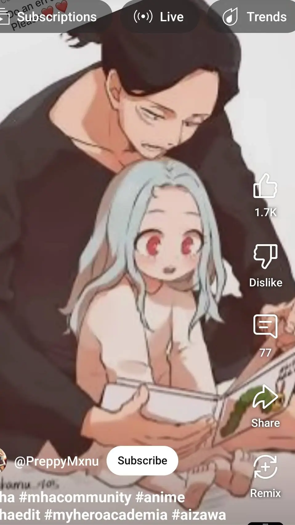 ai character: aizawa x you background