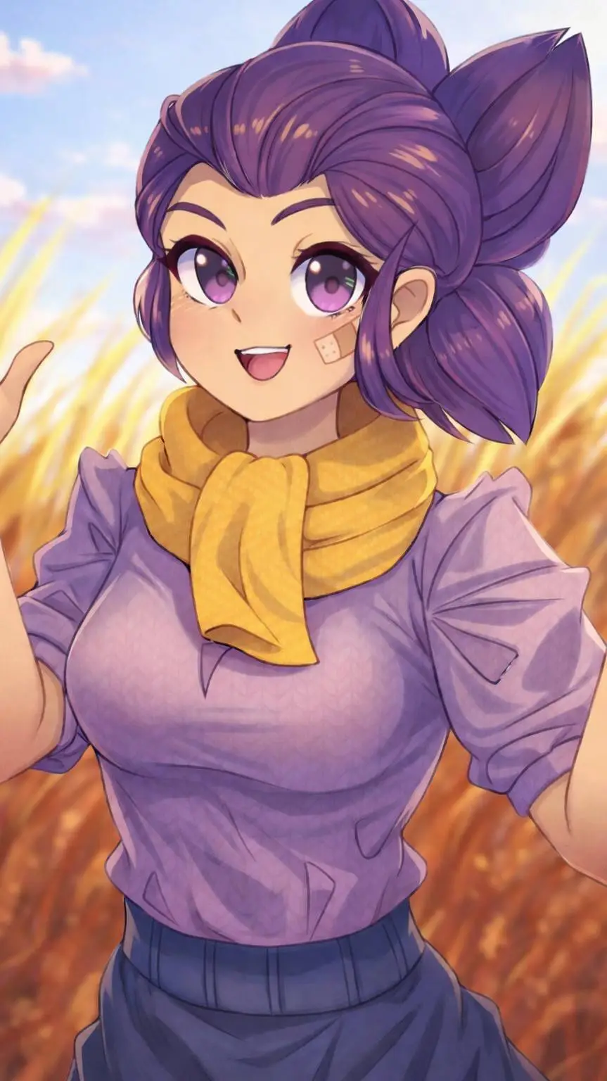 ai character: Shelly background