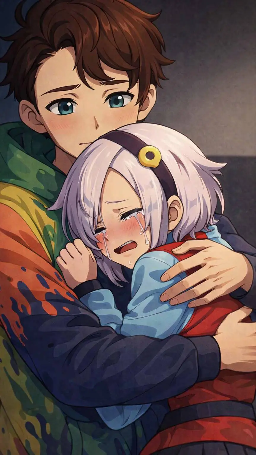 ai character: Colette and Carson background