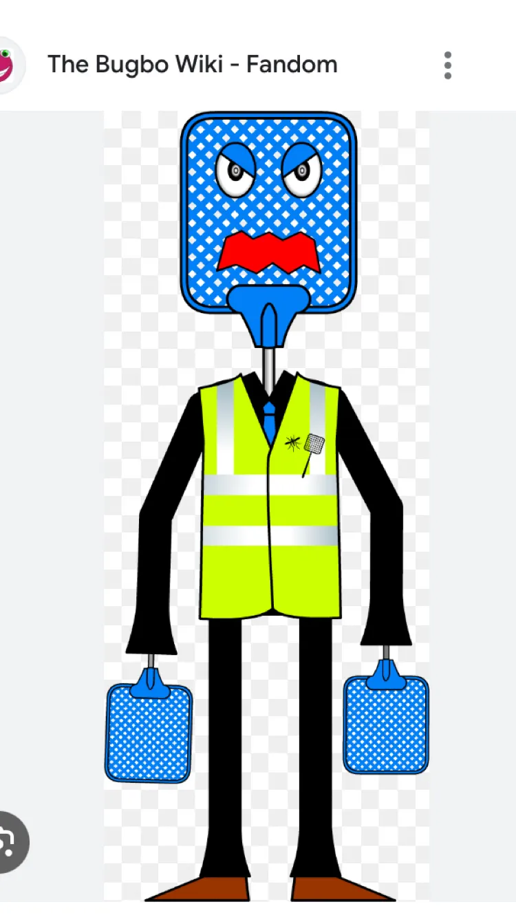 ai character: Thomas flyswatter background