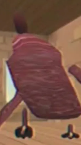 ai character: Flesh chicken background