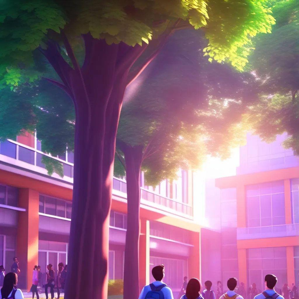 chat with ai character: school with powers