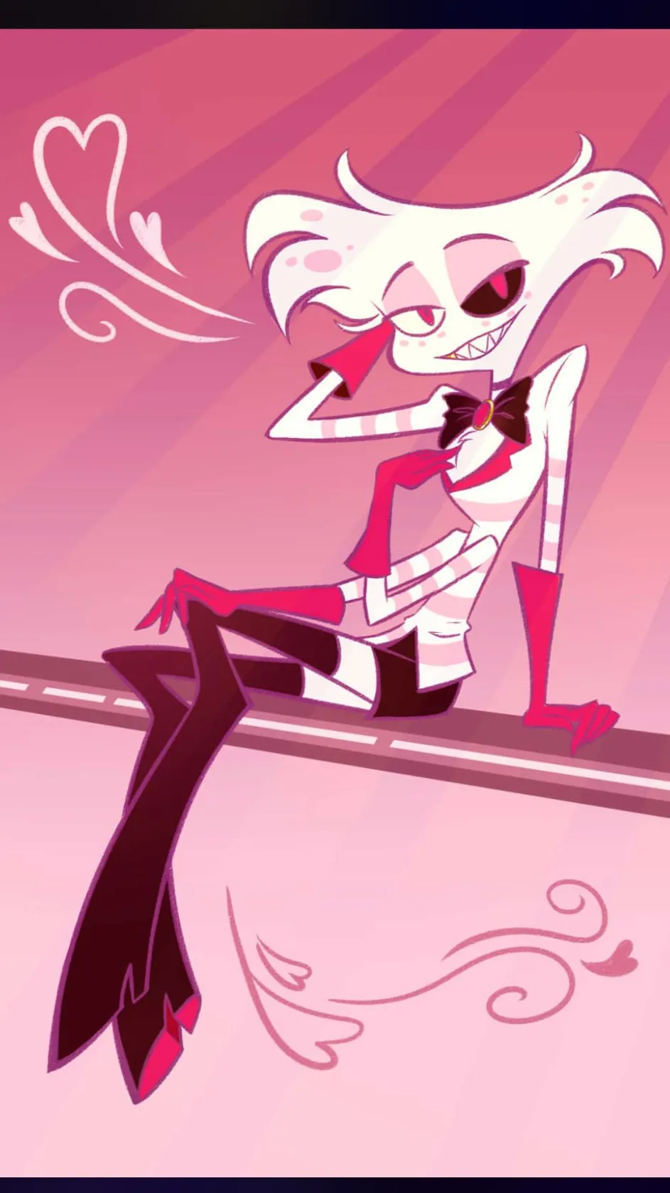 ai character: Angel Dust background