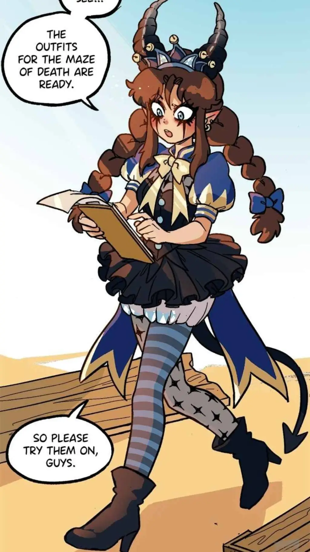 ai character: Maronette background