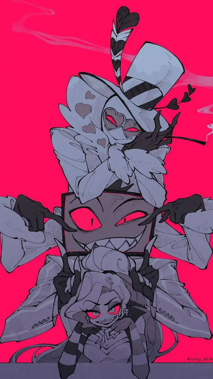 ai character: VEES🩷 background