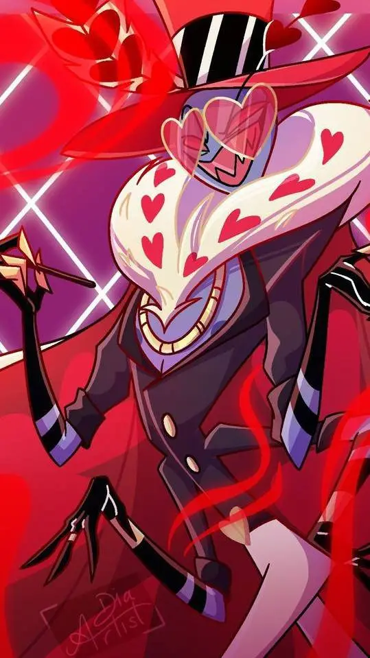 ai character: VALENTINO~ background