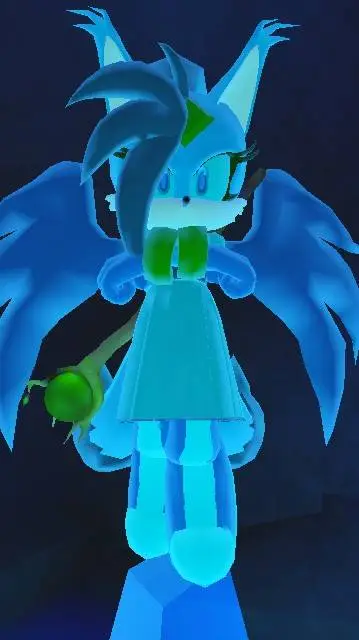 ai character: Sapphire  background