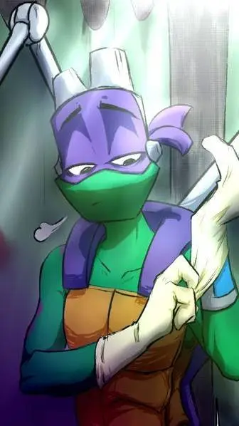 ai character: Donatello  background