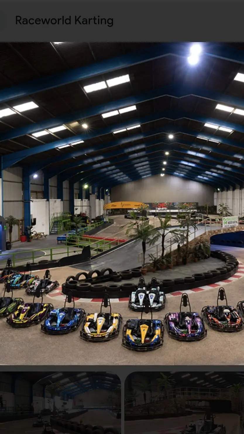 ai character: go carts background