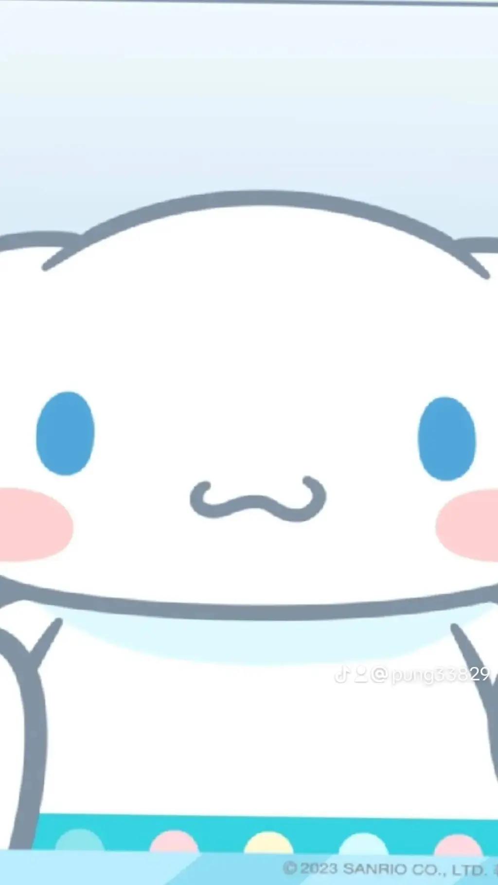 ai character: cinnamoroll background