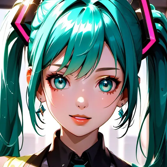 chat with ai character: Hatsune miku 