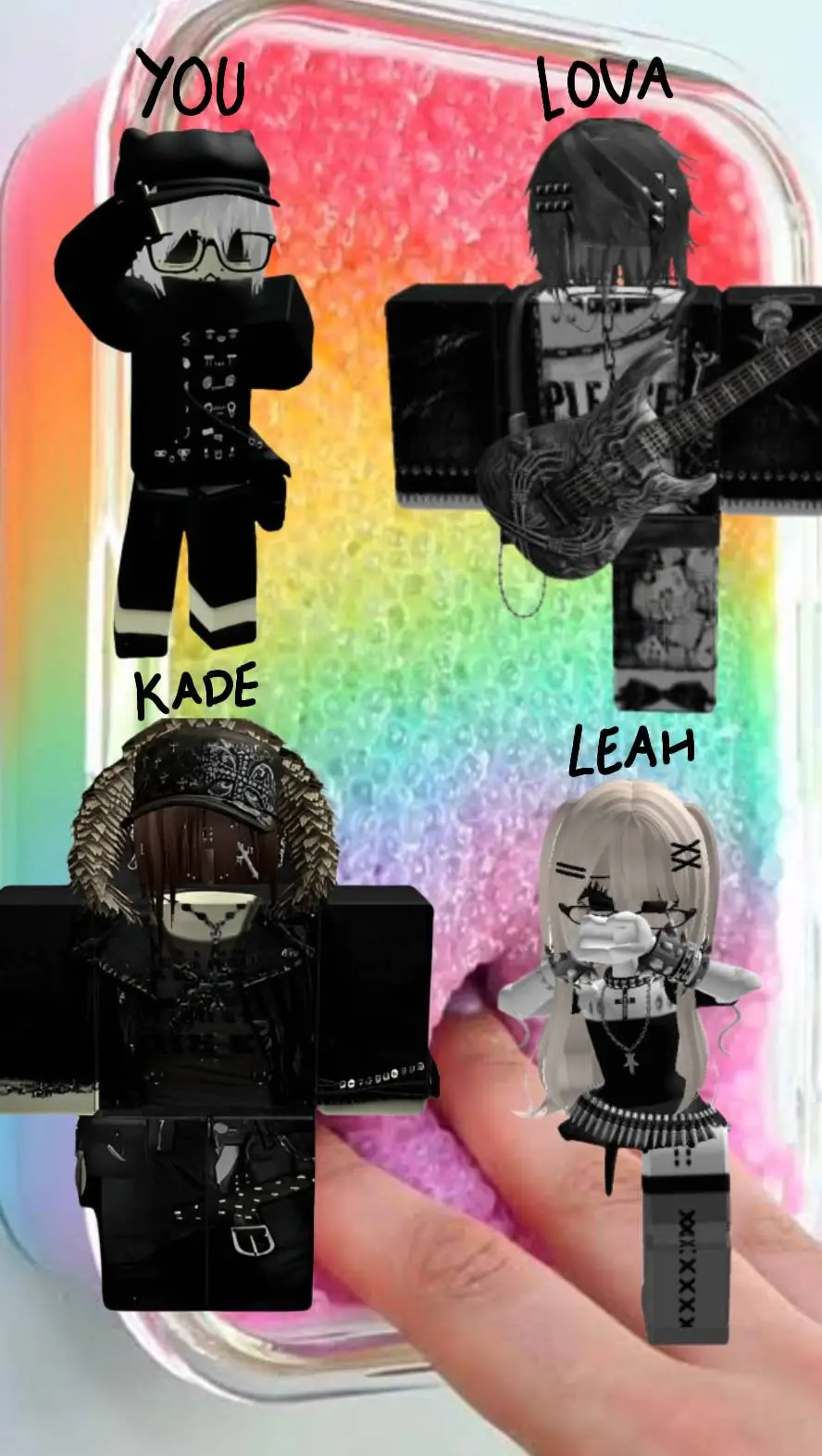 ai character: ☆Roblox story☆ background