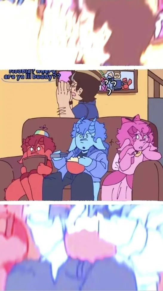 ai character: Hacker family!  background