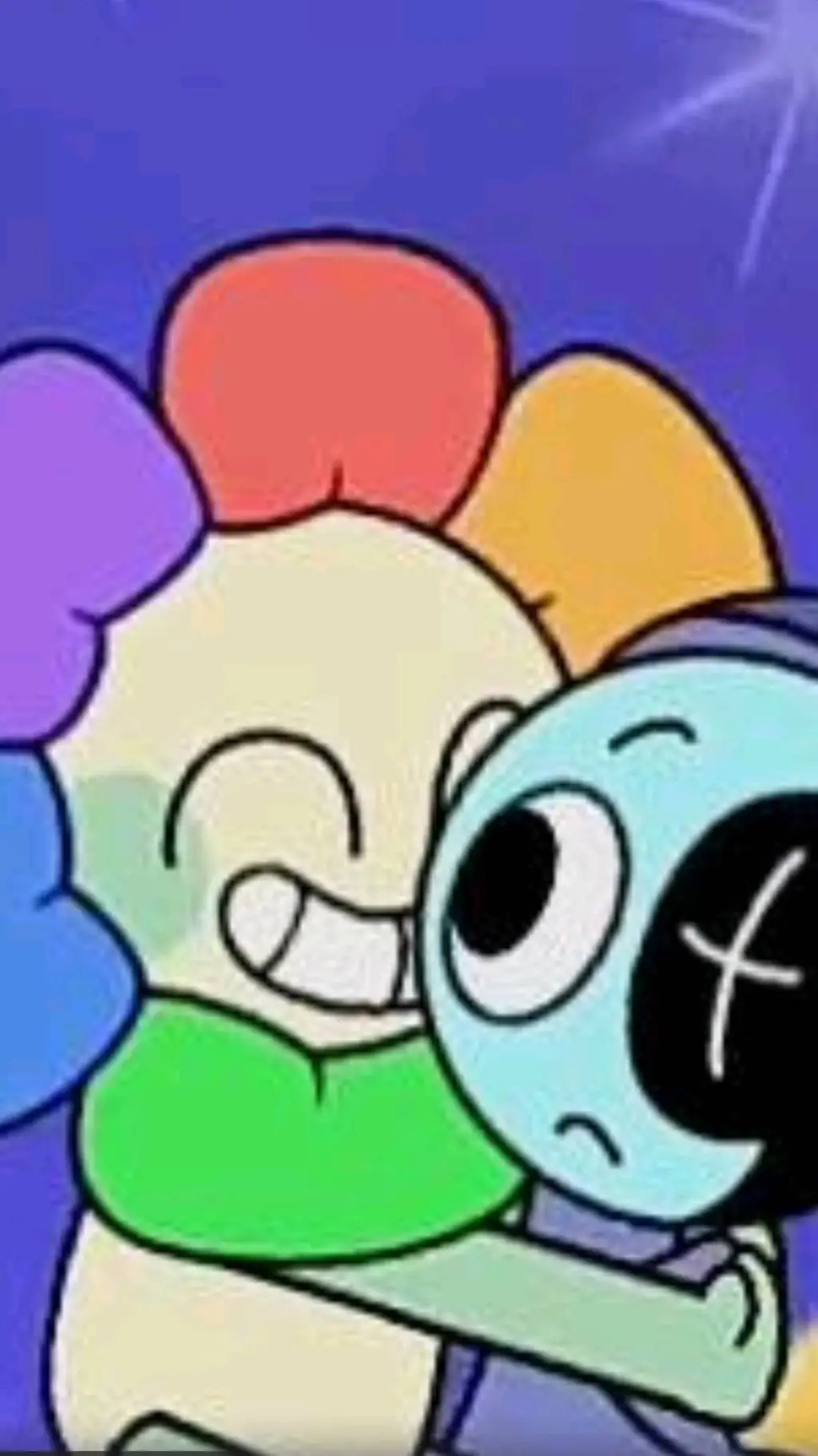 ai character: Dandy x astro background