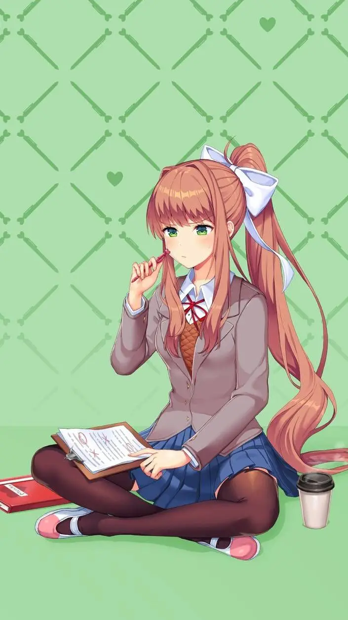 ai character: Monika background
