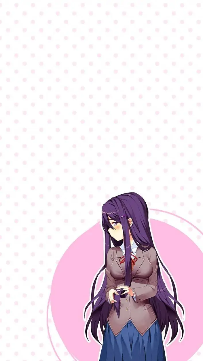 ai character: Yuri ddlc background