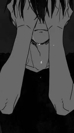 ai character: Crying man  background