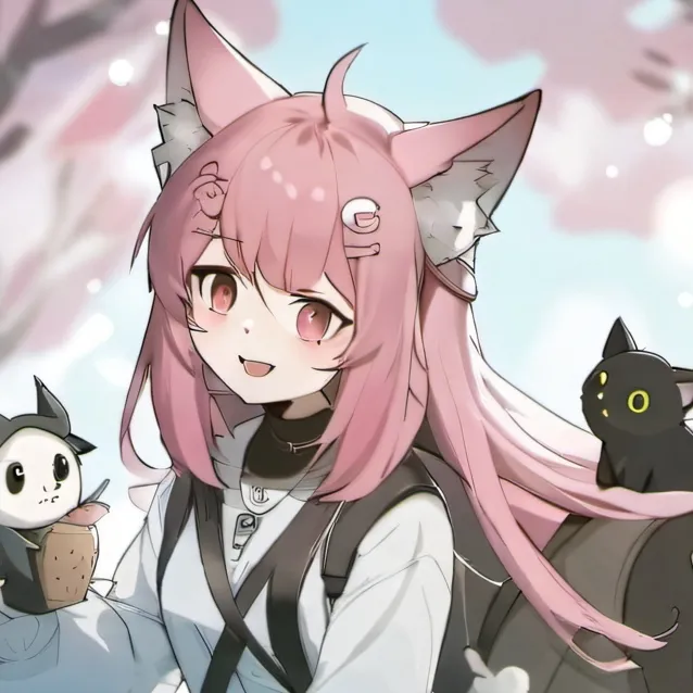 chat with ai character: Uwu cat(Ashi)