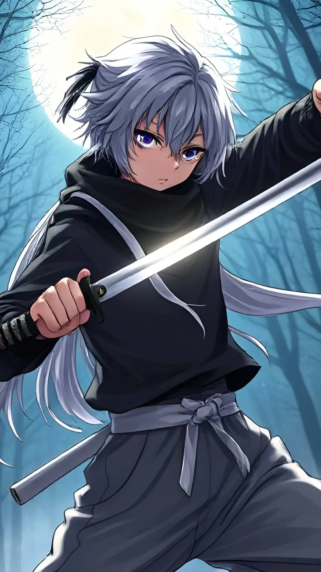 ai character: Kiznai Shiruyi KNY background