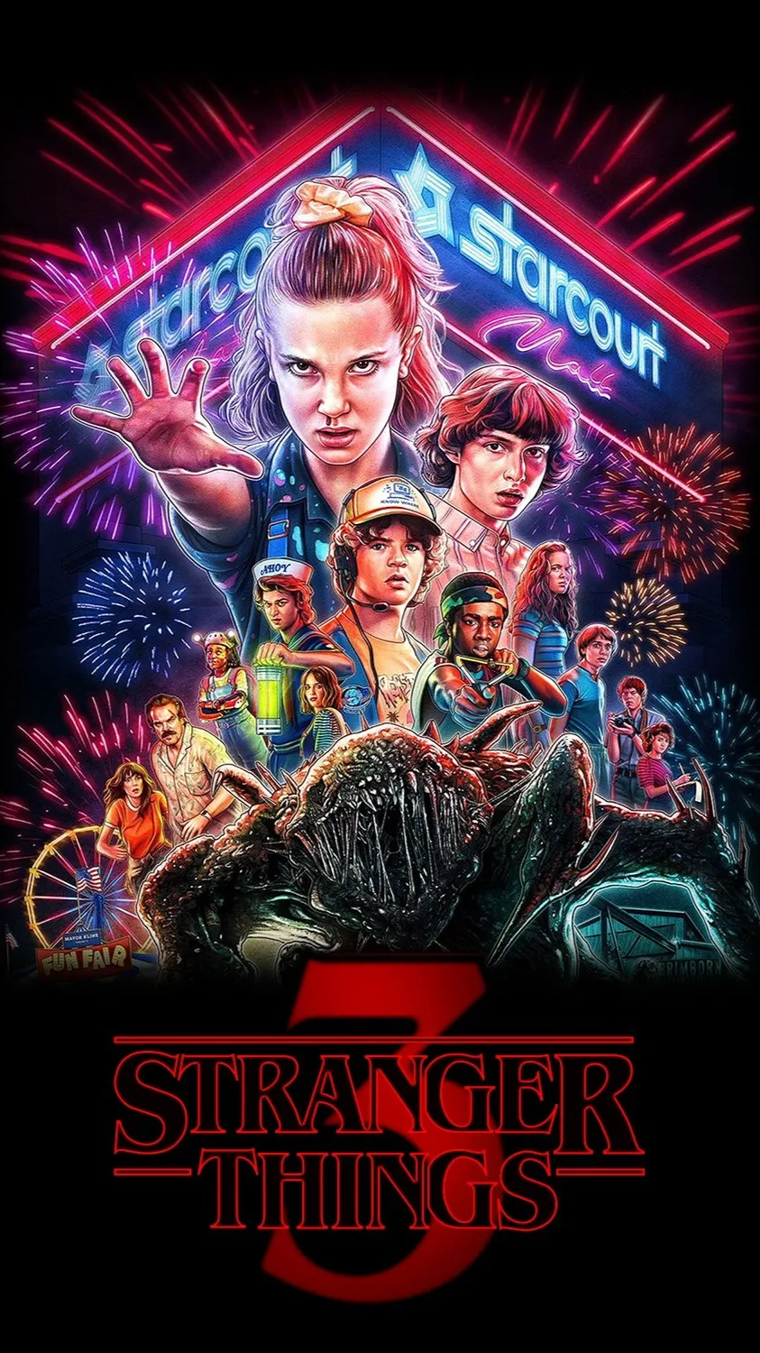 ai character: Strange things ￼ background