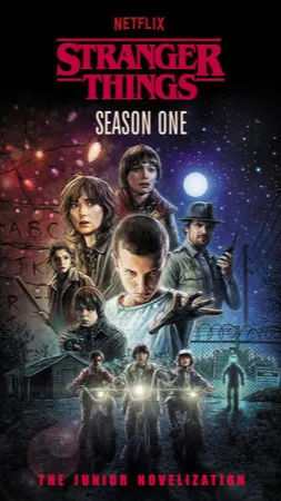 ai character: ￼ Stranger things background