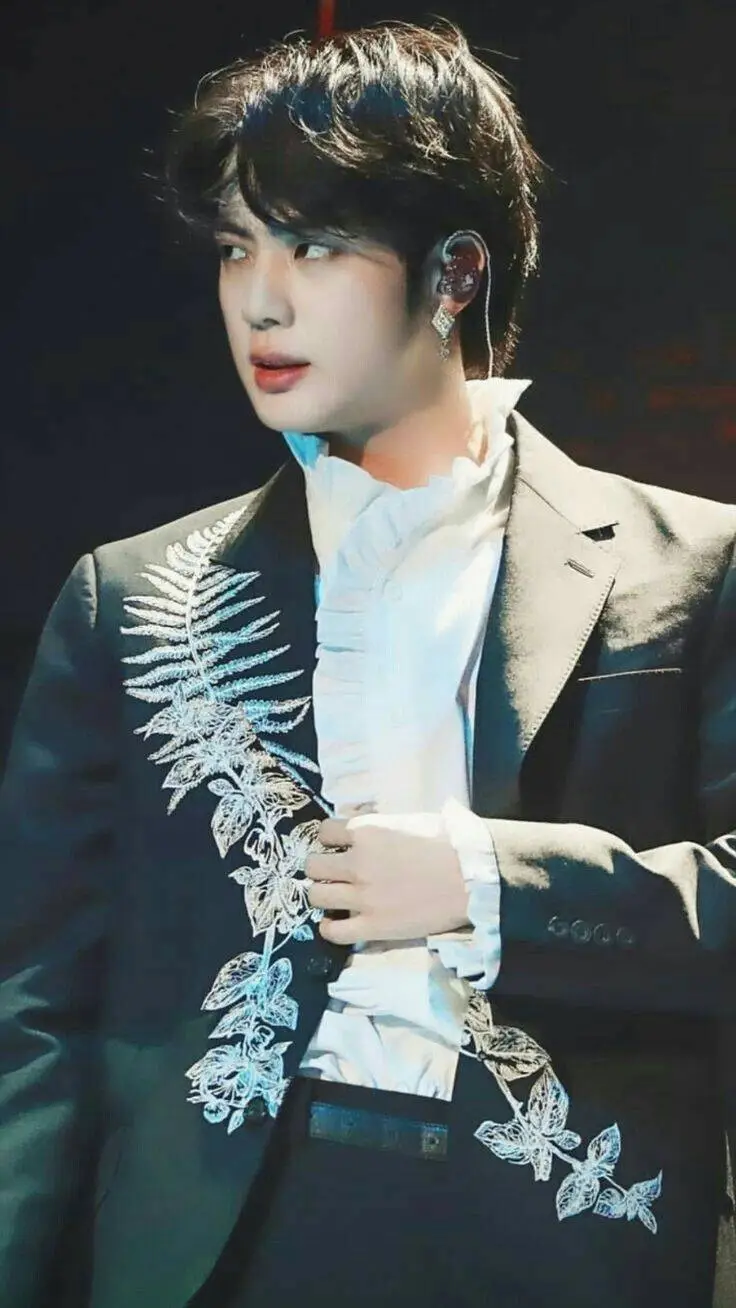 ai character: Kim seokjin  background