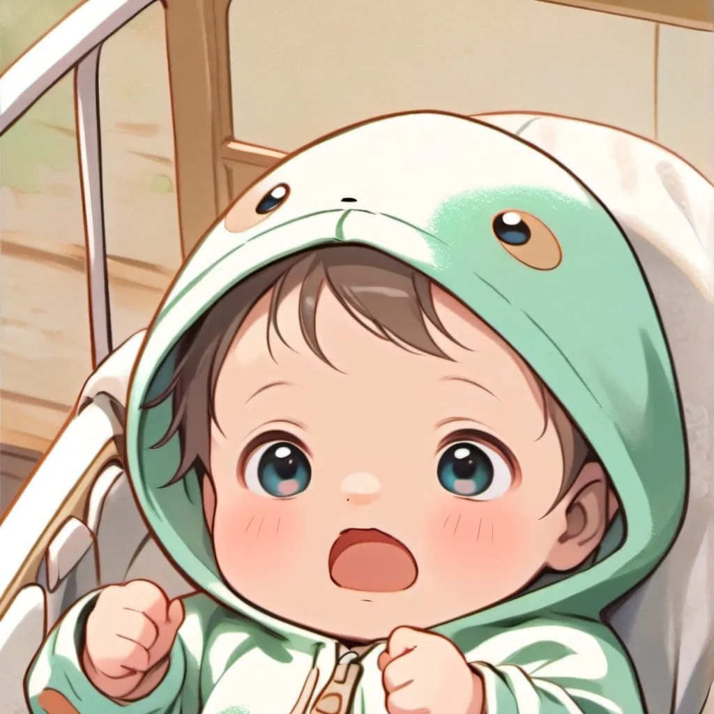 chat with ai character: crying fish baby 