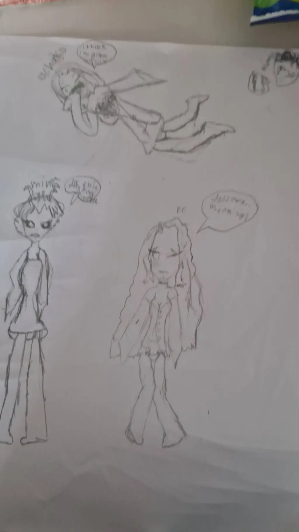 ai character: MHA sleepover background