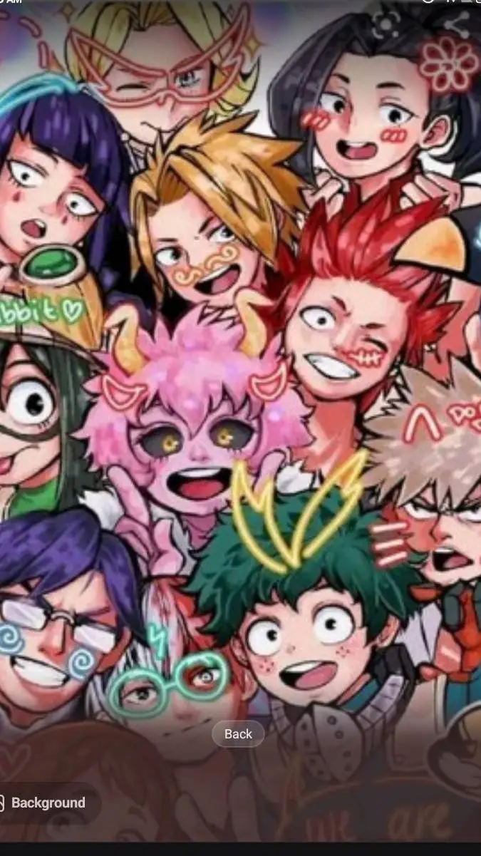 ai character: mha Y/N cursed🥀✨!! background