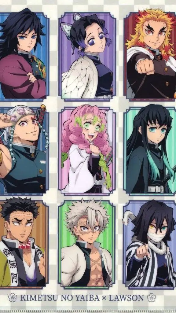 ai character: Seleção Hashira  background