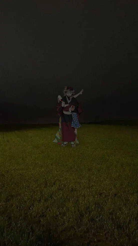 ai character: OQUE VOCÊ FEZ?!!! background