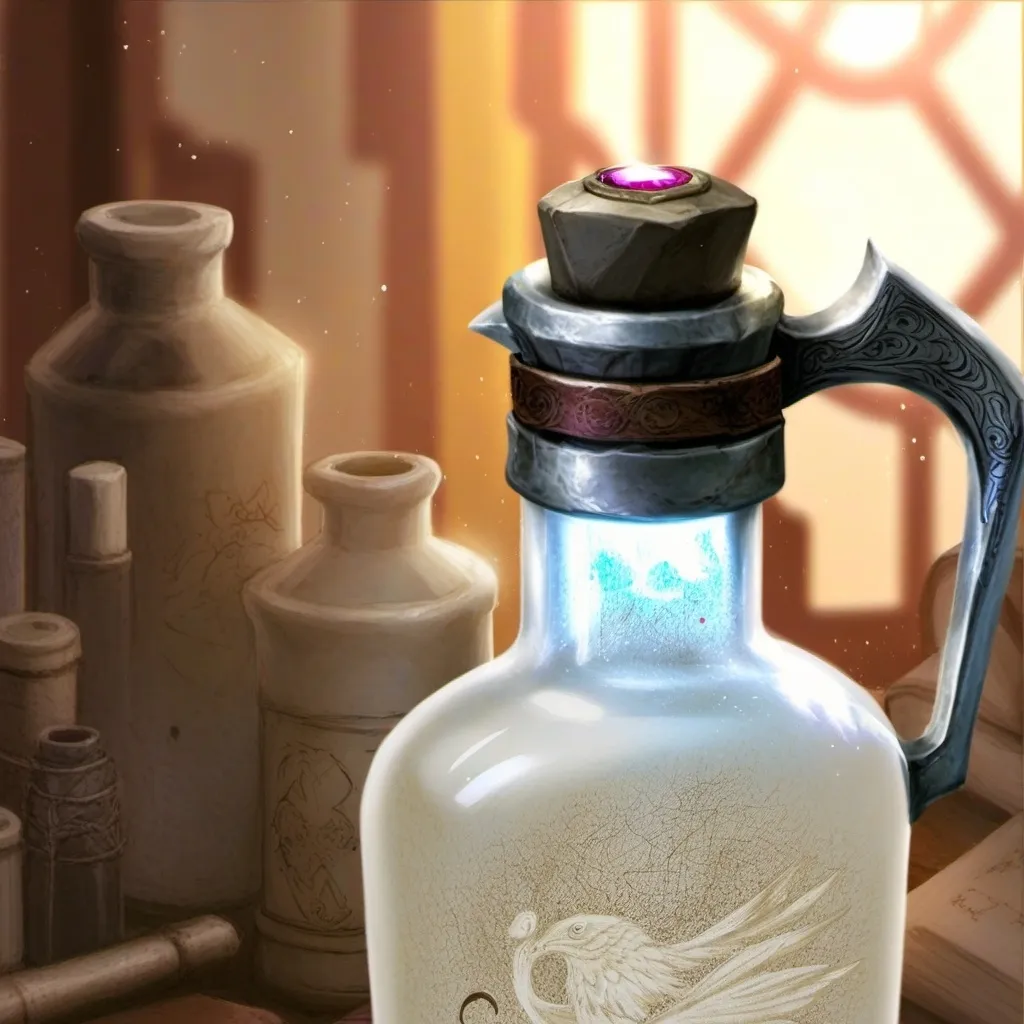chat with ai character: Shrinking potion