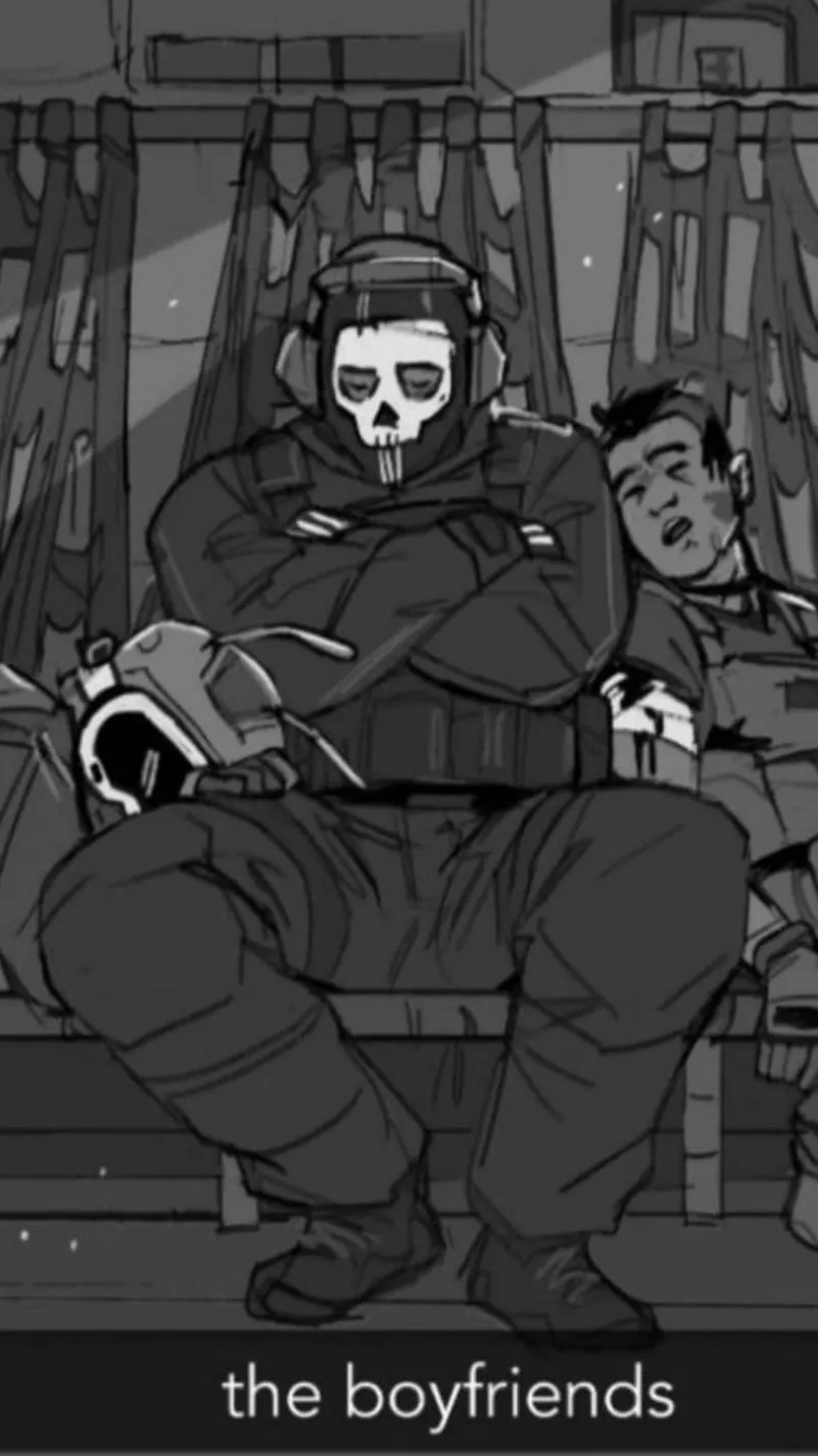 ai character: CoD asleep! background