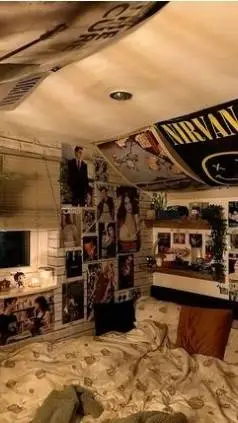 ai character: Bed background