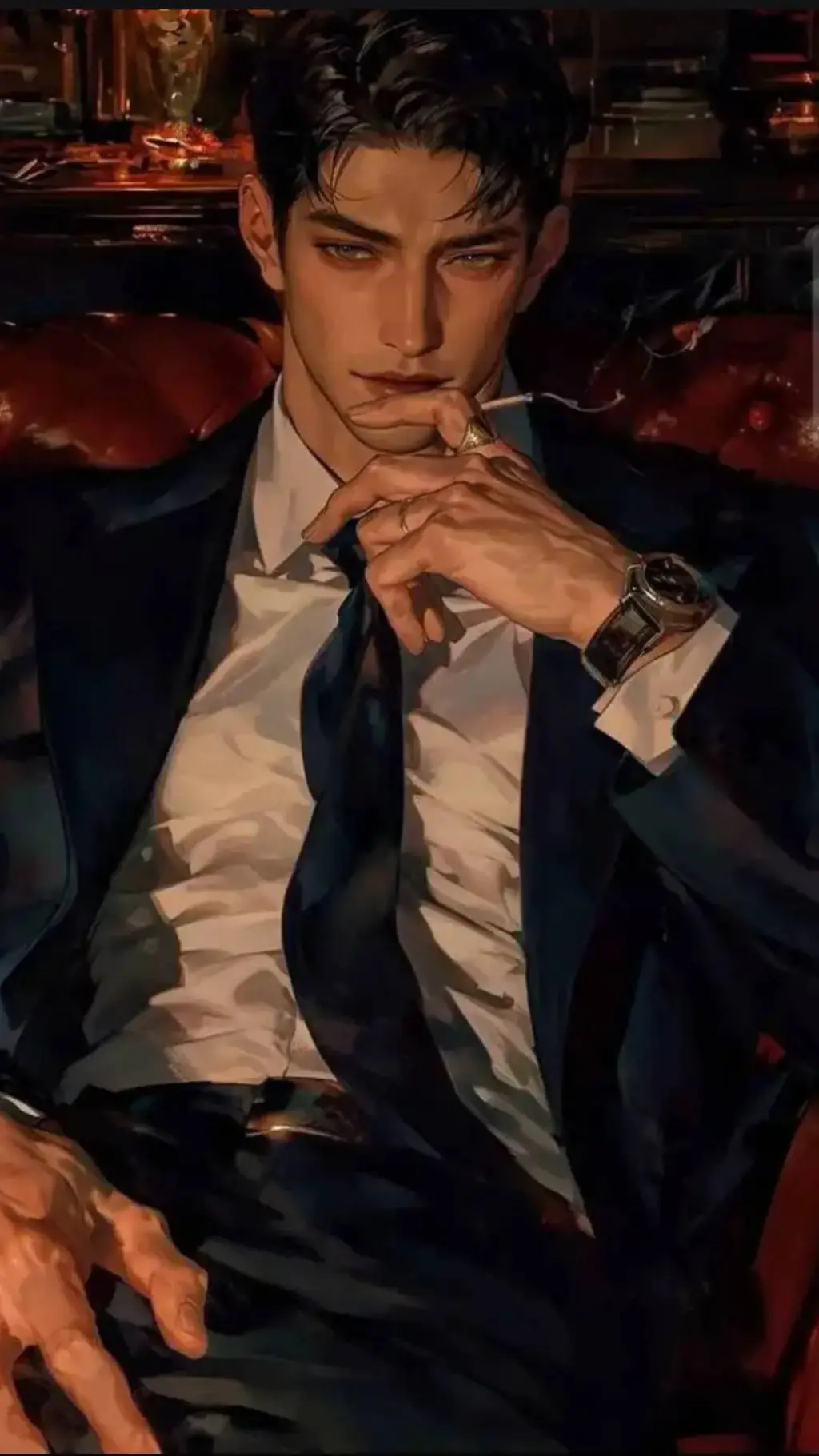 ai character: 𝚊𝚗𝚍𝚛𝚎𝚠 background