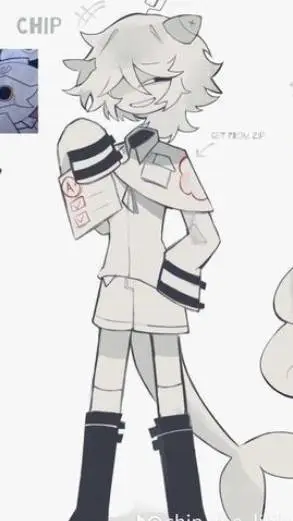 ai character: ꧁•⊹٭ Chip٭⊹•꧂ background