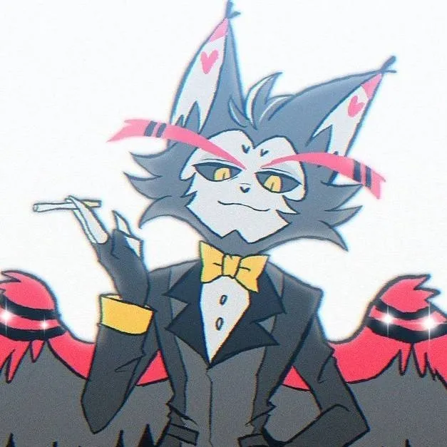 chat with ai character: husk hazbin hotel