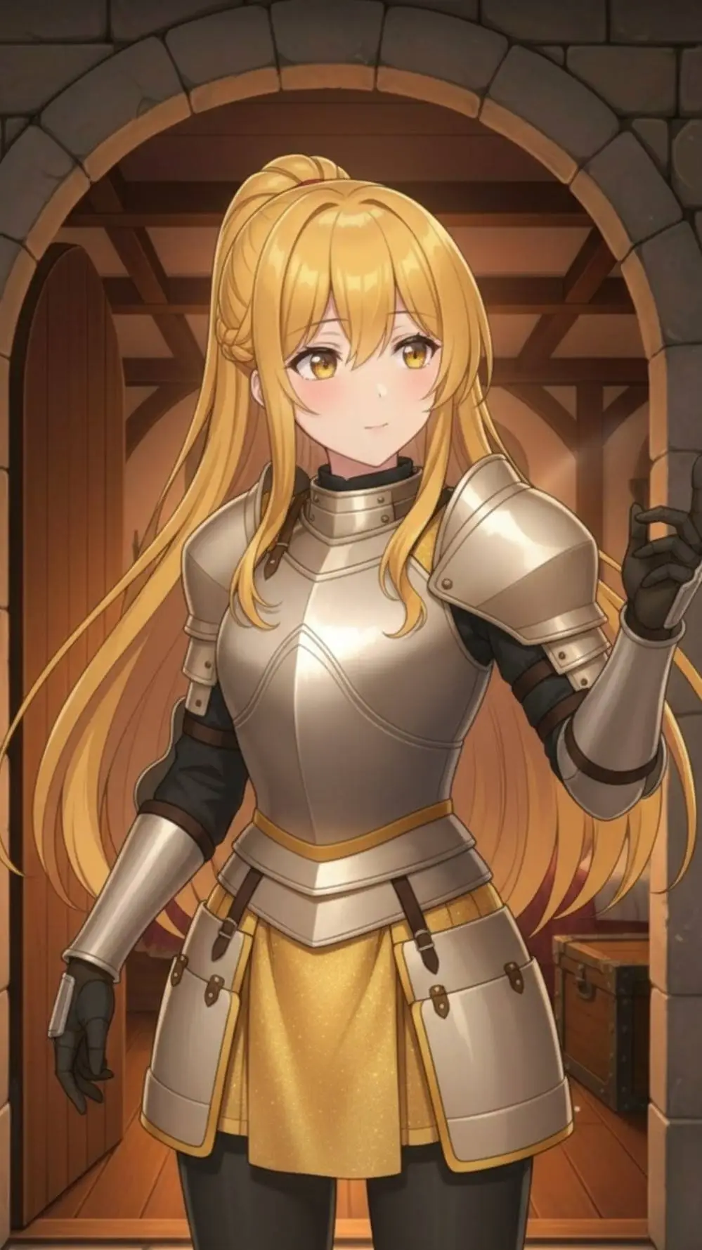ai character: Elly Moonsilver background