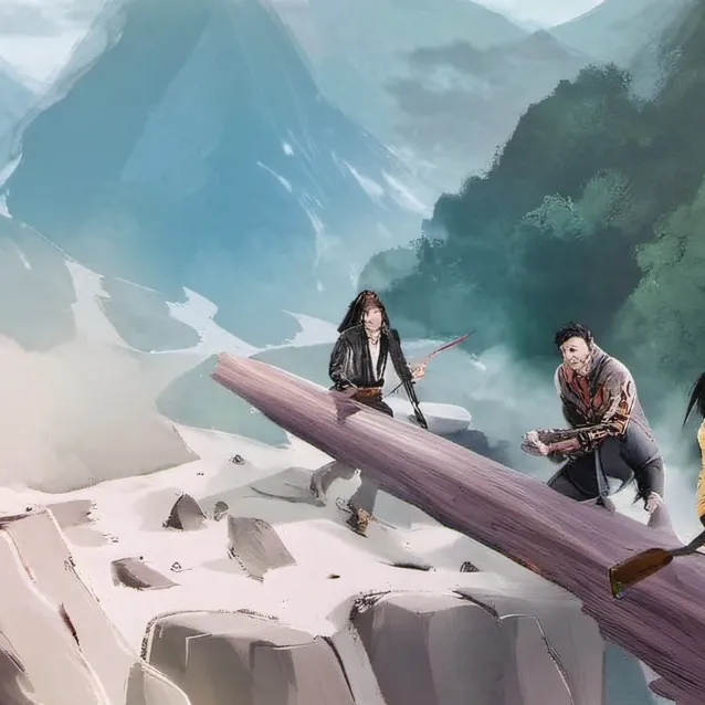 chat with ai character: stickman story