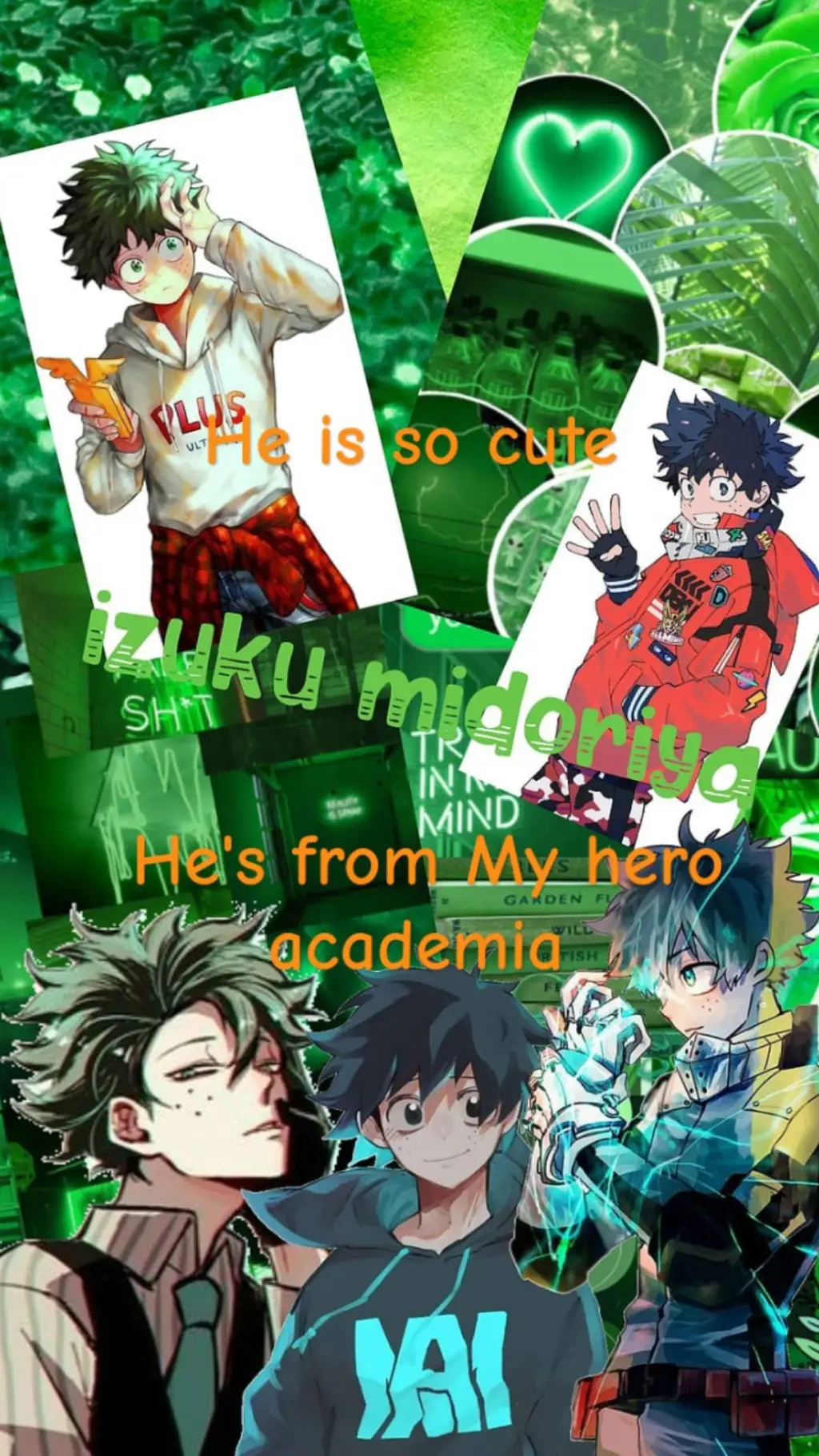 ai character: deku scientist  background